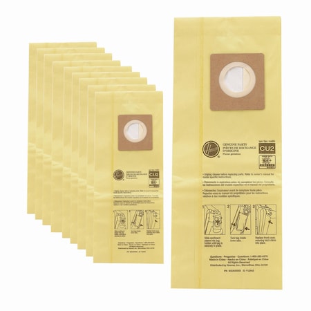 Hoover Commercial One Size Fits All, 10 PK AH10243